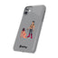 Handler & Pup Slim iPhone Cases - Grey