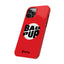 Bad Pup Slim iPhone Cases - Red