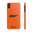 Arrooo Slim iPhone Cases - Orange