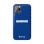 Handler Slim iPhone Cases - Blue