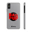 Bad Pup Slim iPhone Cases - Grey