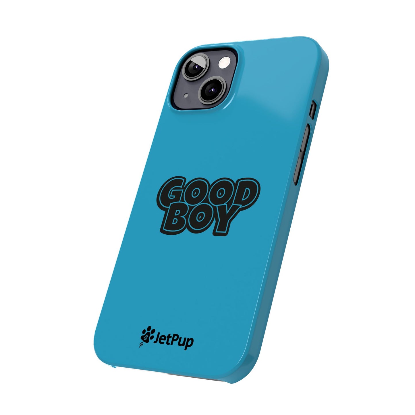 Good Boy Slim iPhone Cases - Turquoise