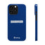 Handler Slim iPhone Cases - Blue