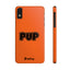 Pup Slim iPhone Cases - Orange