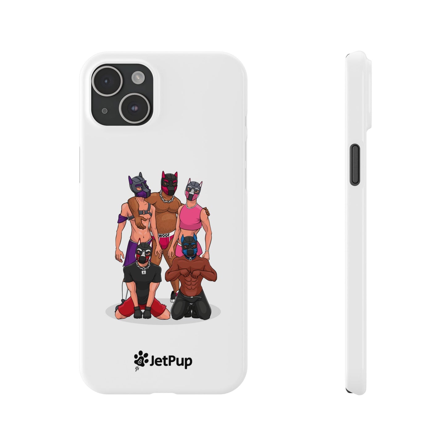 JetPack Slim iPhone Cases - White