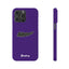 Arrooo Slim iPhone Cases - Purple