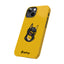 Pup Hood Slim iPhone Cases - Yellow