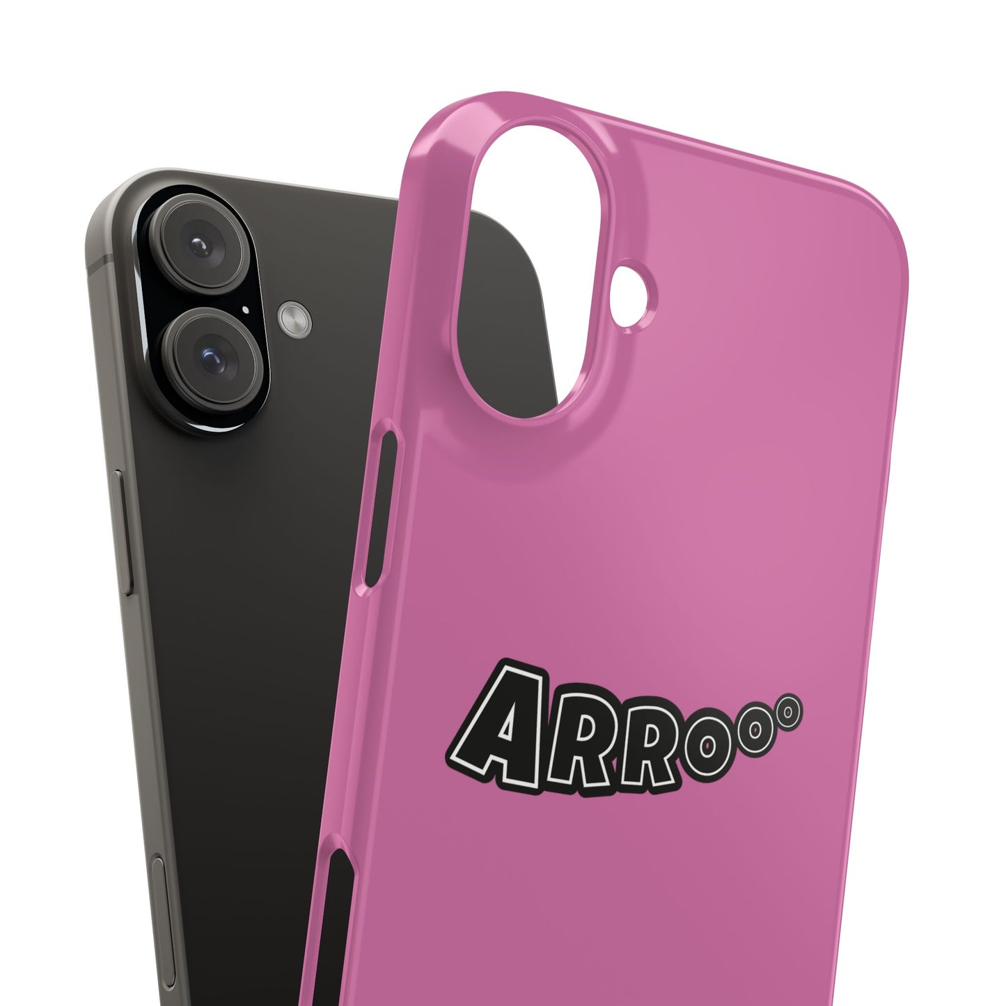 Arrooo Slim iPhone Cases - Pink