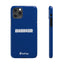 Handler Slim iPhone Cases - Blue