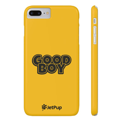 Good Boy Slim iPhone Cases - Yellow