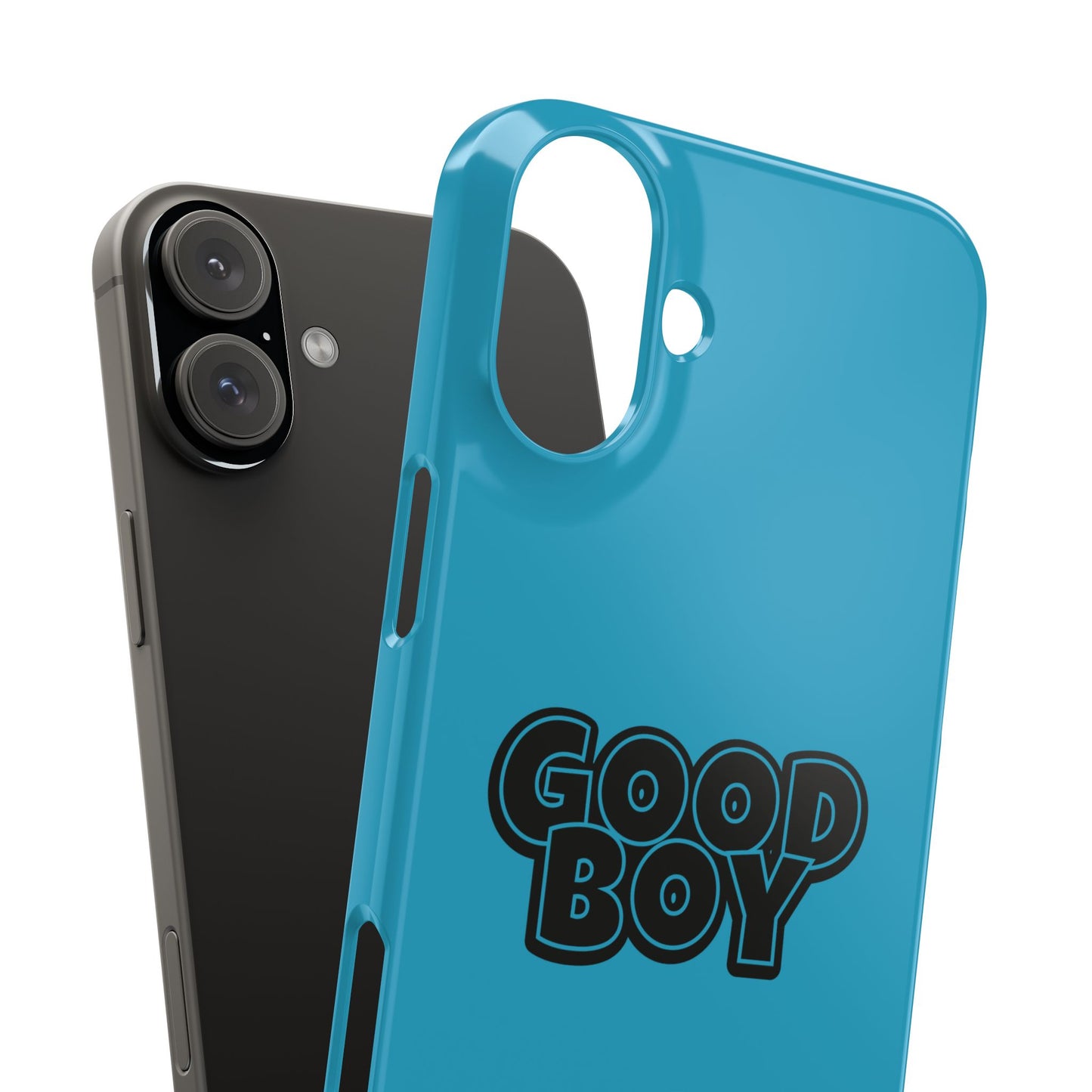 Good Boy Slim iPhone Cases - Turquoise