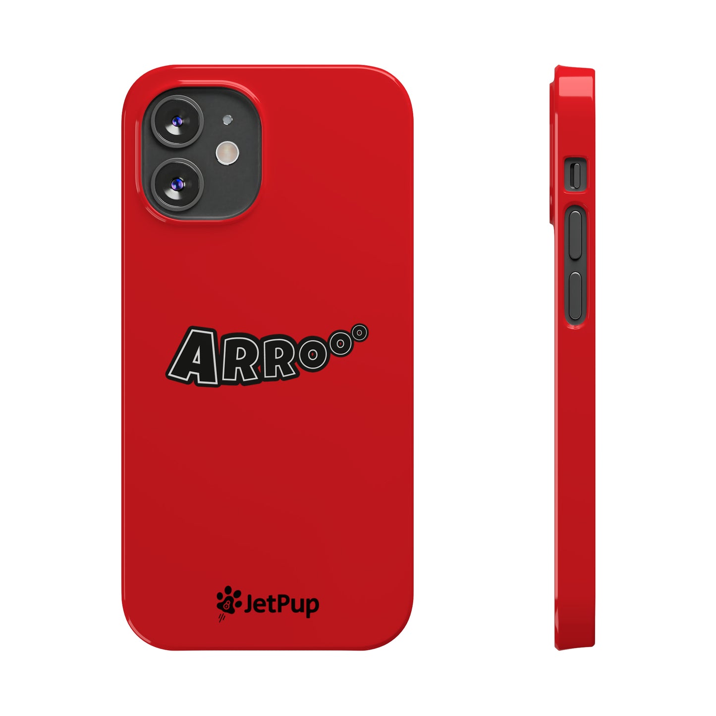 Arrooo  Slim iPhone Cases - Red