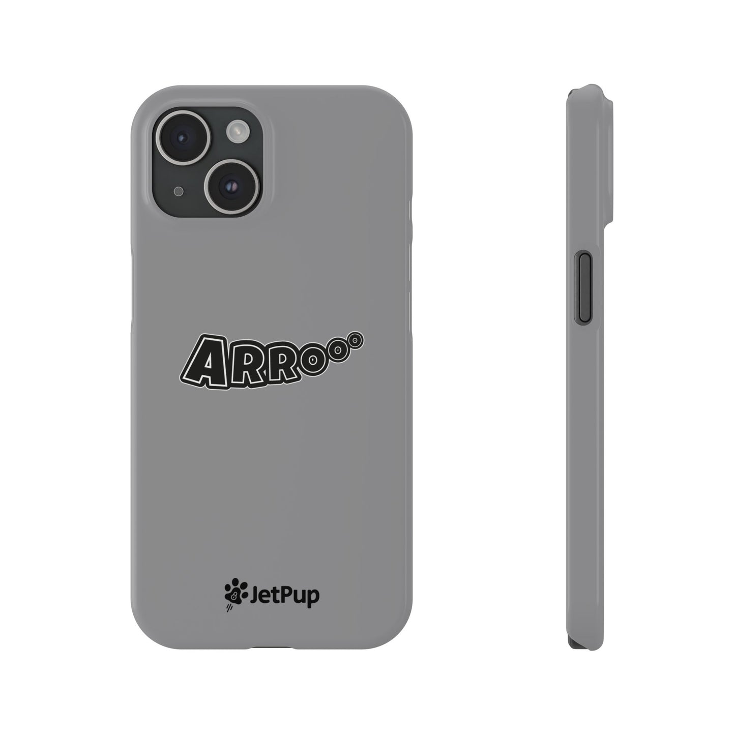 Arrooo Slim iPhone Cases - Grey