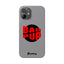 Bad Pup Slim iPhone Cases - Grey