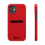 Handler Slim iPhone Cases - Red