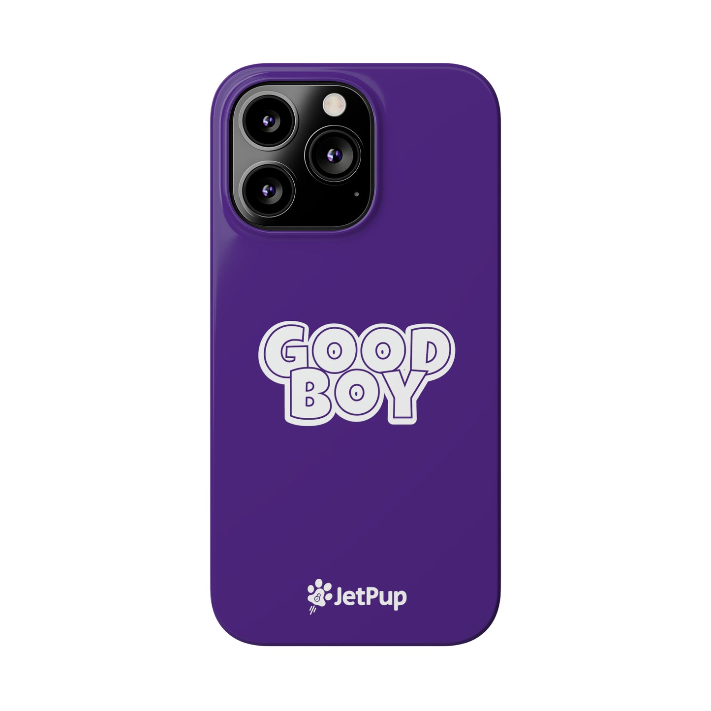 Good Boy Slim iPhone Cases - Purple