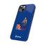 Handler & Pup Slim iPhone Cases - Blue