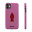 Hydrant Slim iPhone Cases - Pink