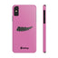 Arrooo Slim iPhone Cases - Pink