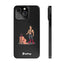 Handler & Pup Slim iPhone Cases - Black