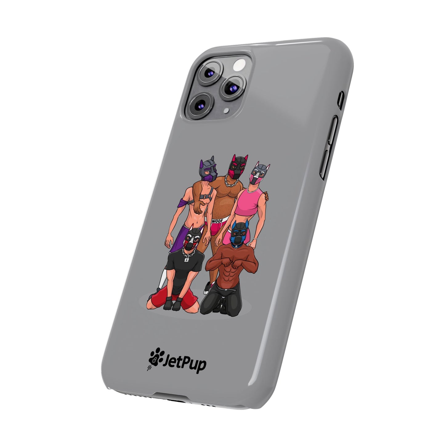 JetPack Slim iPhone Cases - Grey