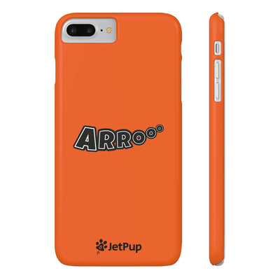 Arrooo Slim iPhone Cases - Orange