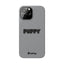 Puppy Slim iPhone Cases - Grey