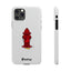 Hydrant Slim iPhone Cases - White