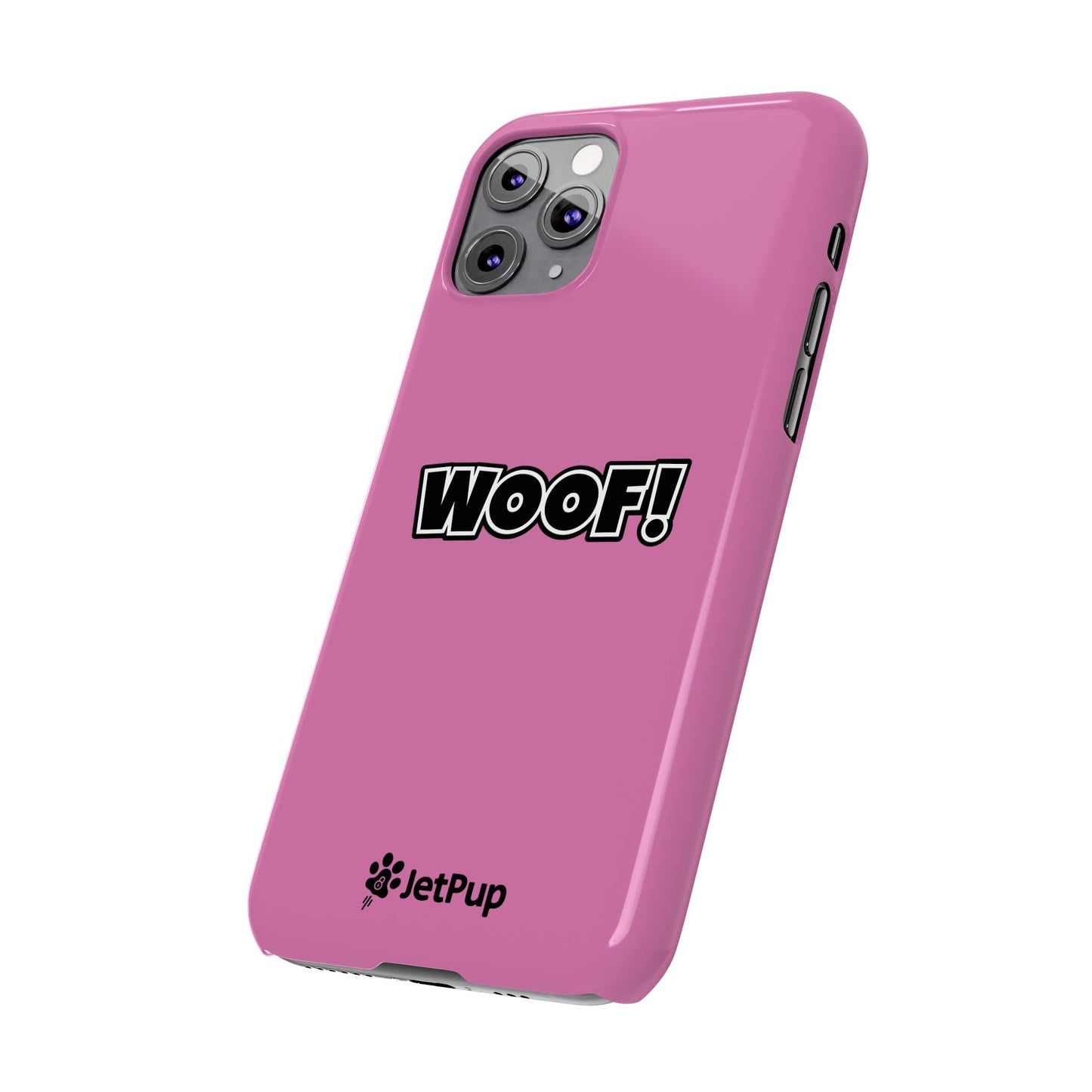 Woof Slim iPhone Cases -  Pink