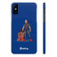 Dad & Pup Slim iPhone Cases - Blue