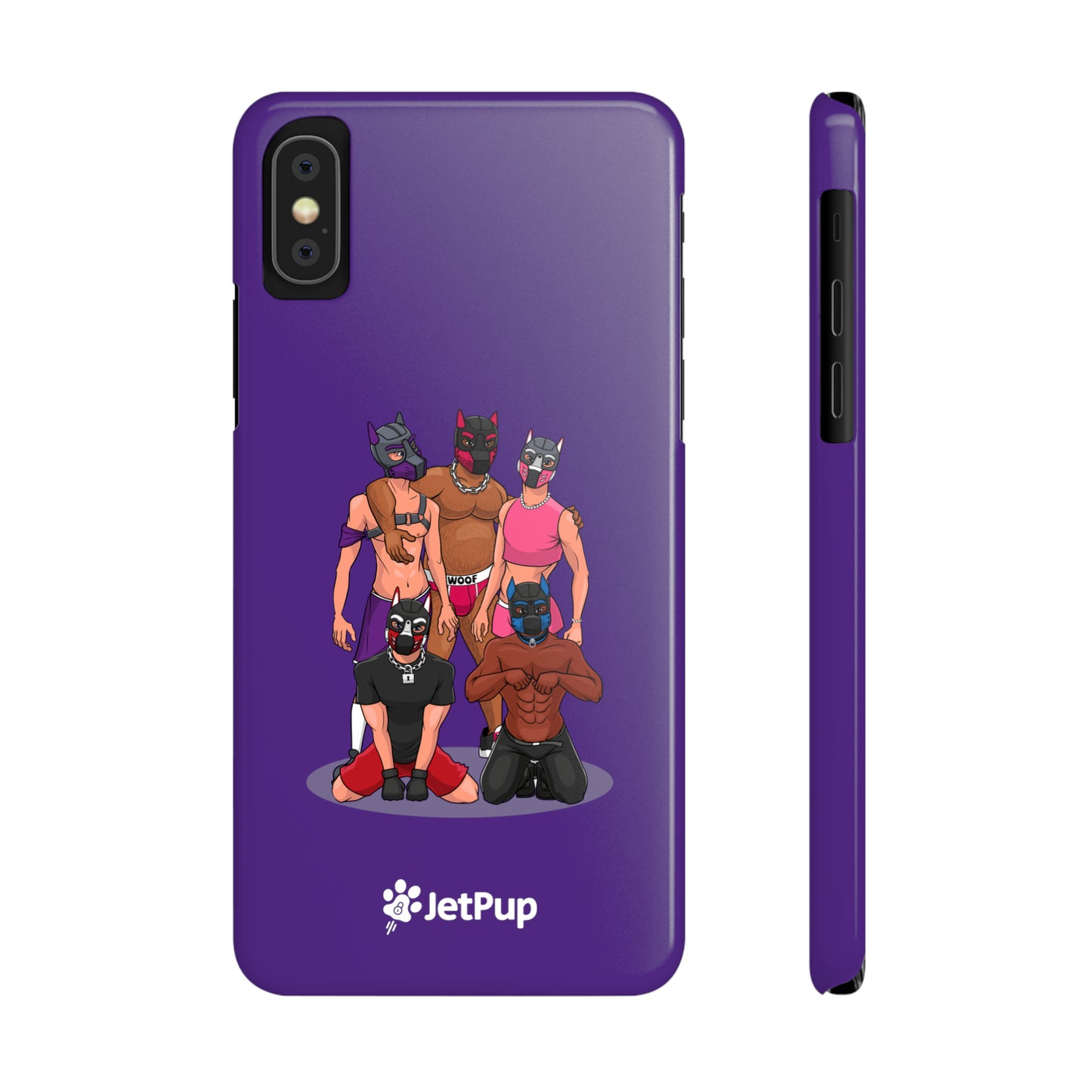 JetPack Slim iPhone Cases - Purple