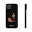 Handler & Pup Slim iPhone Cases - Black