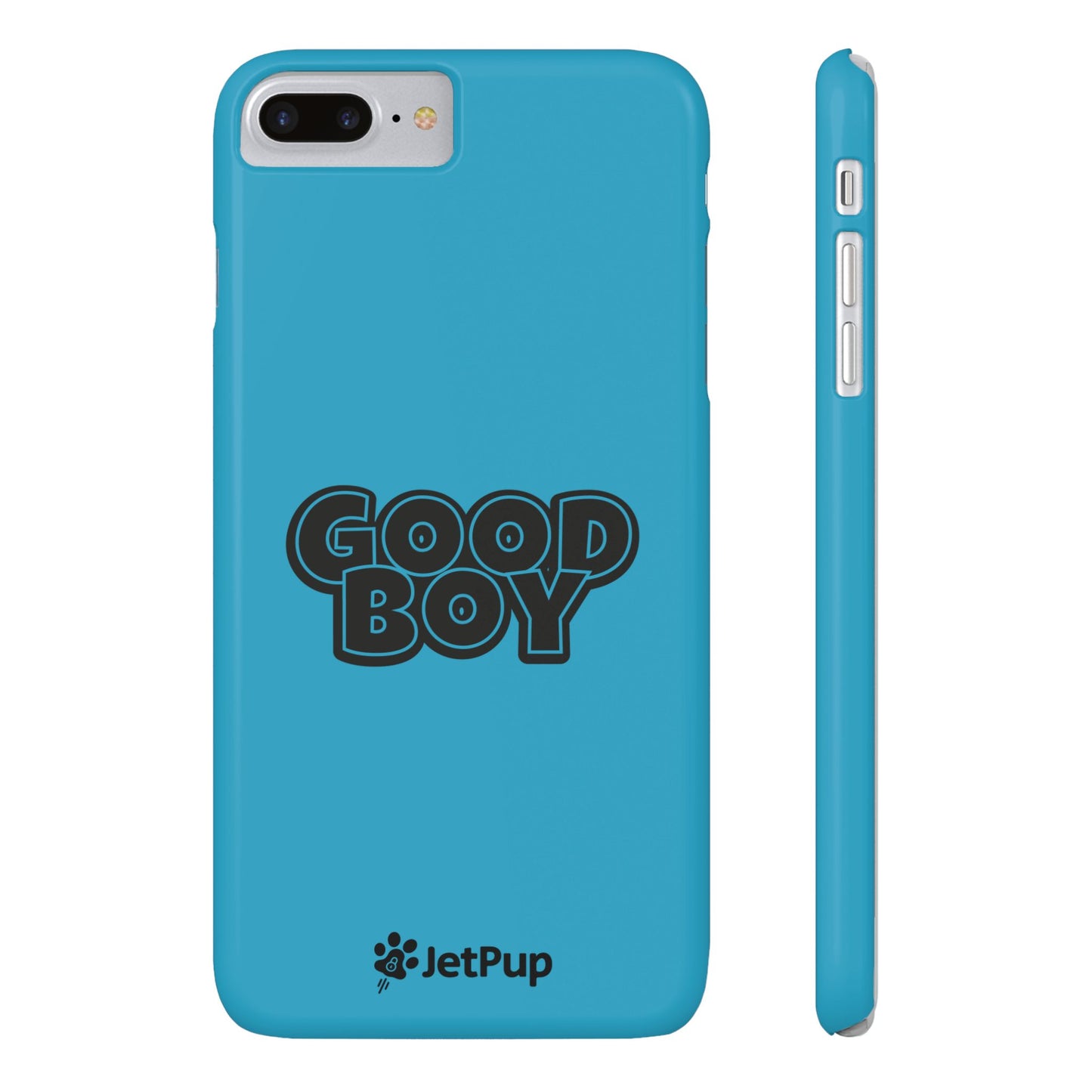 Good Boy Slim iPhone Cases - Turquoise