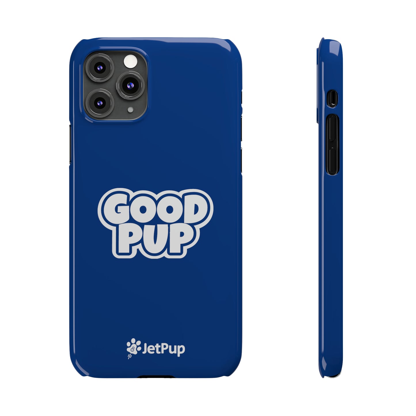 Good Pup Slim iPhone Cases - Blue