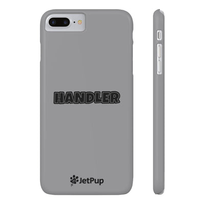 Handler Slim iPhone Cases - Grey