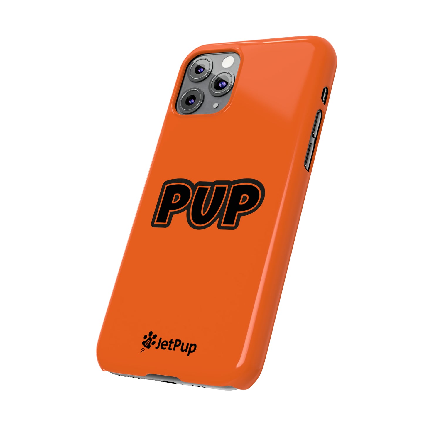 Pup Slim iPhone Cases - Orange