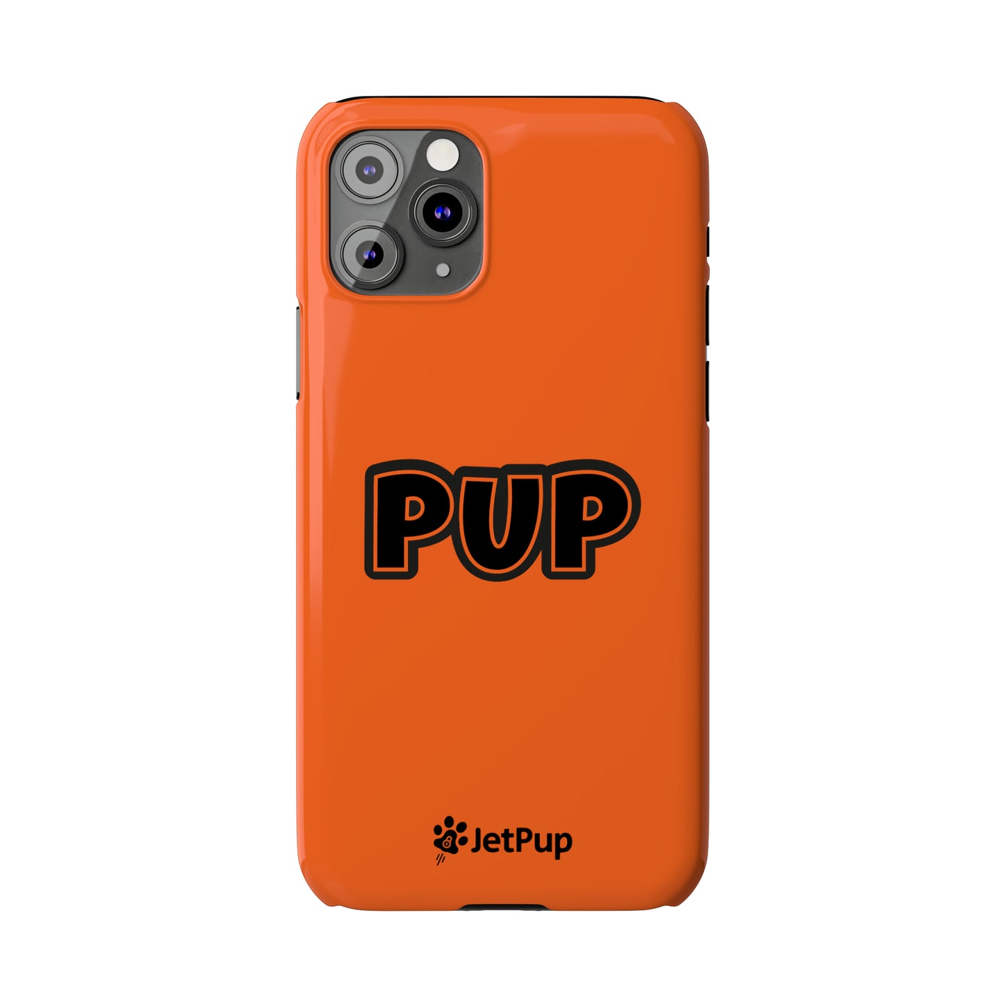 Pup Slim iPhone Cases - Orange