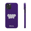 Good Boy Slim iPhone Cases - Purple