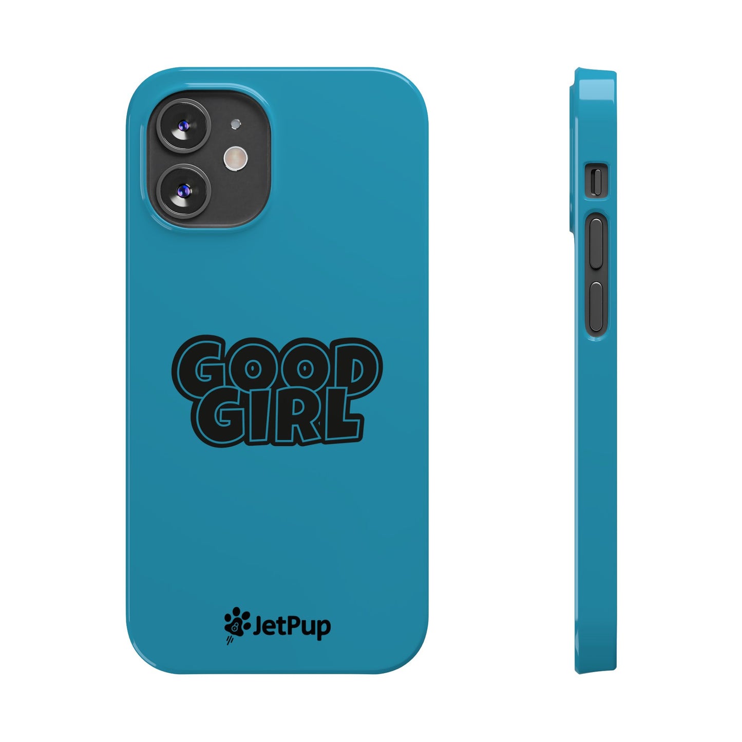 Good Girl Slim iPhone Cases - Turquoise