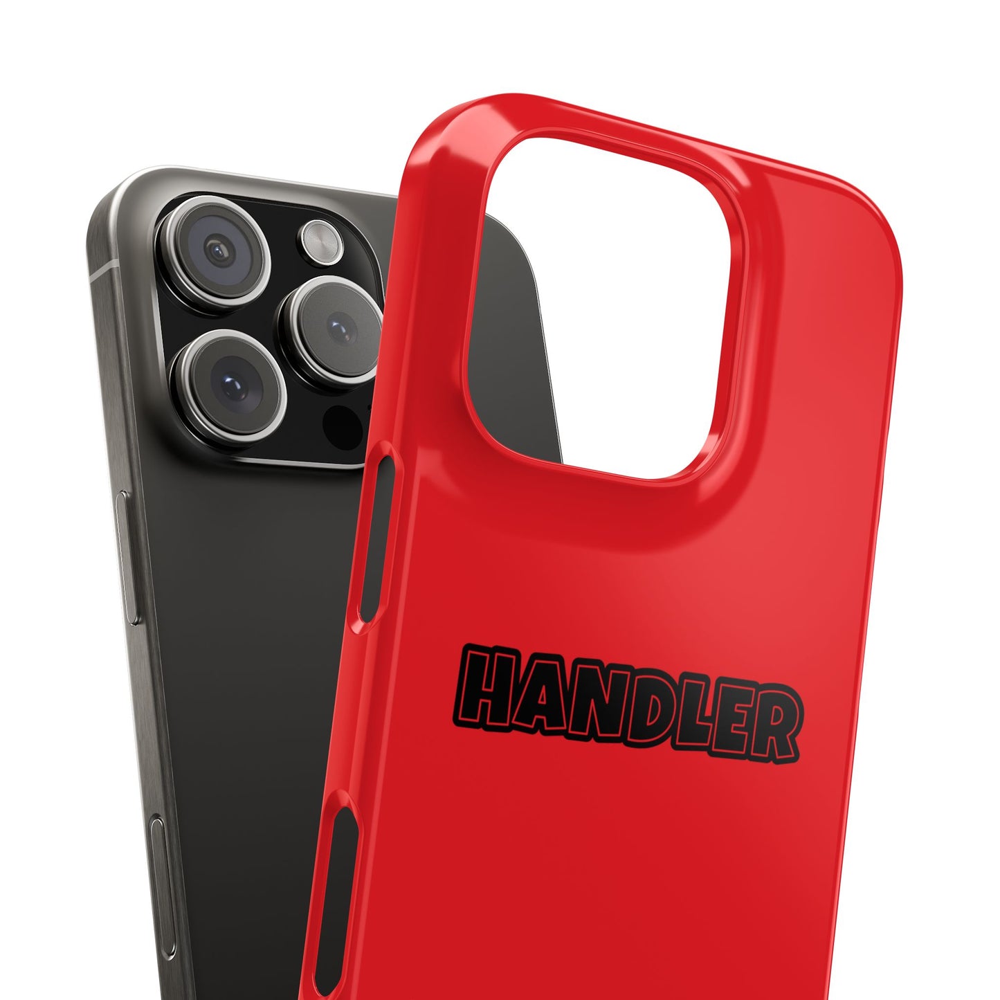 Handler Slim iPhone Cases - Red