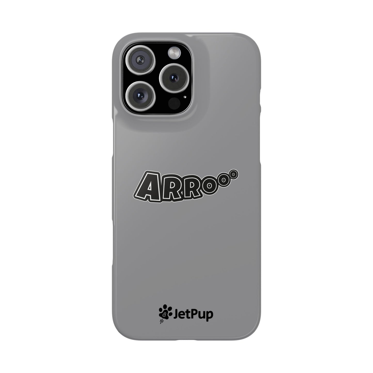 Arrooo Slim iPhone Cases - Grey