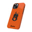 Pup Hood Slim iPhone Cases - Orange