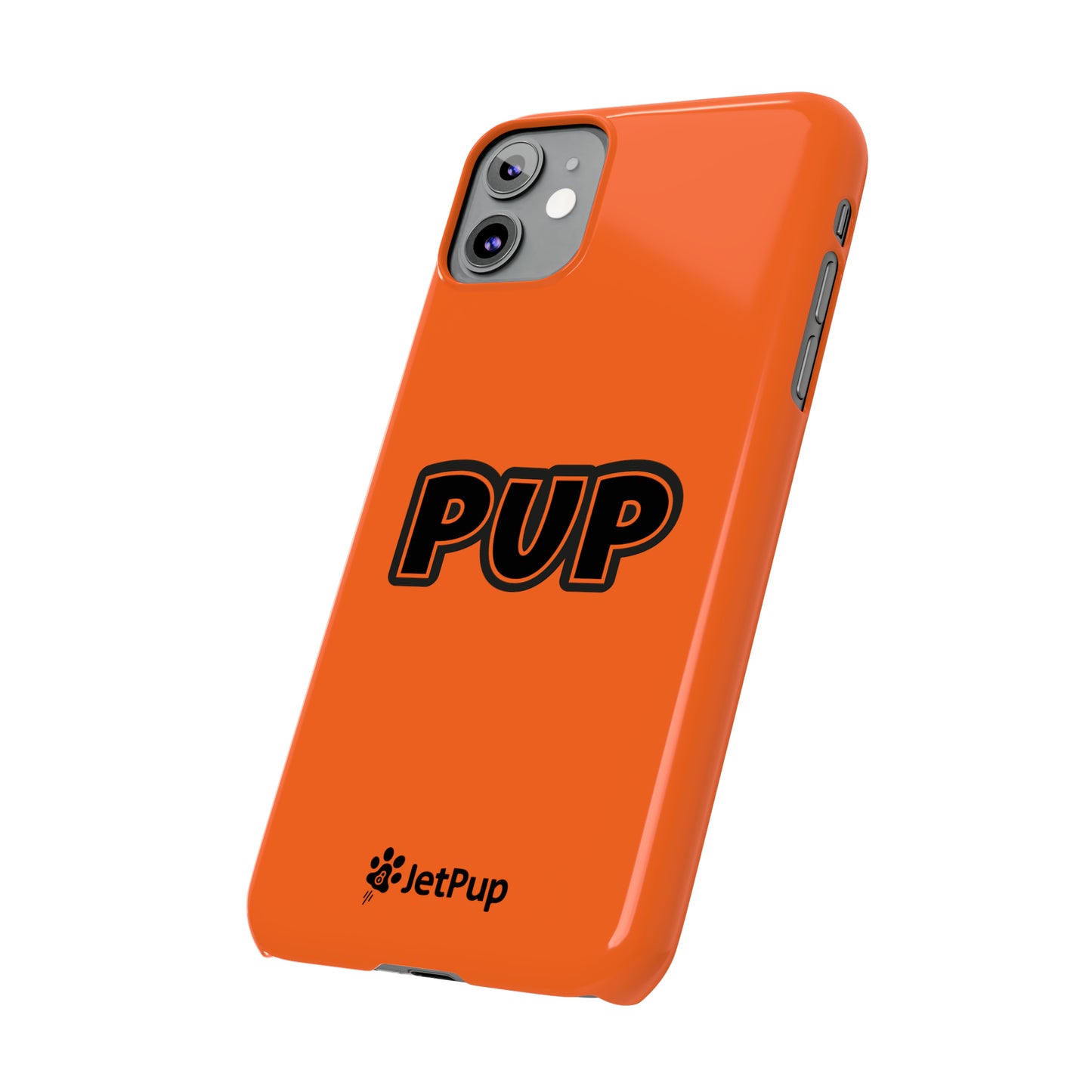 Pup Slim iPhone Cases - Orange