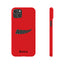 Arrooo  Slim iPhone Cases - Red
