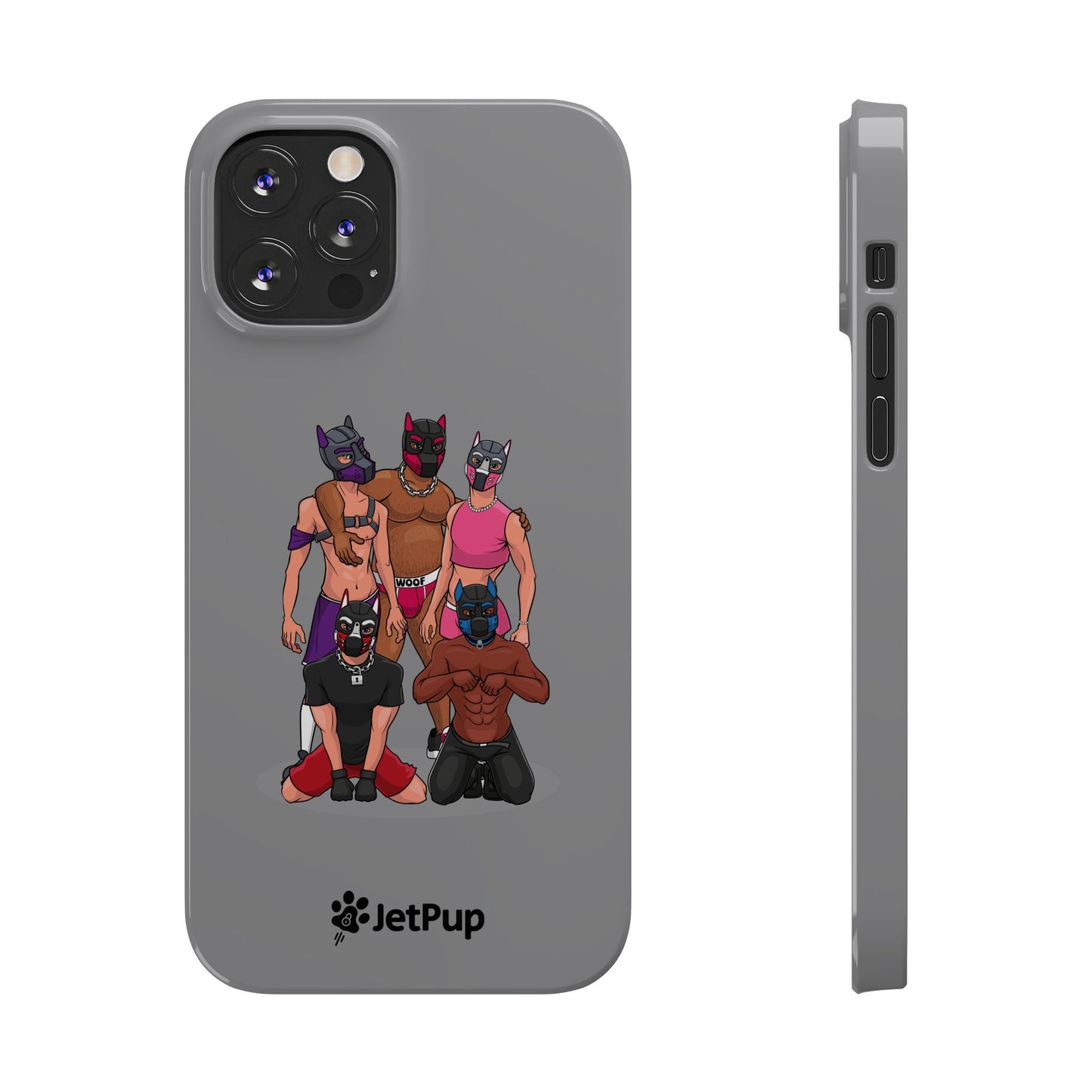 JetPack Slim iPhone Cases - Grey