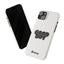 Good Boy Slim iPhone Cases - White