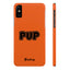 Pup Slim iPhone Cases - Orange