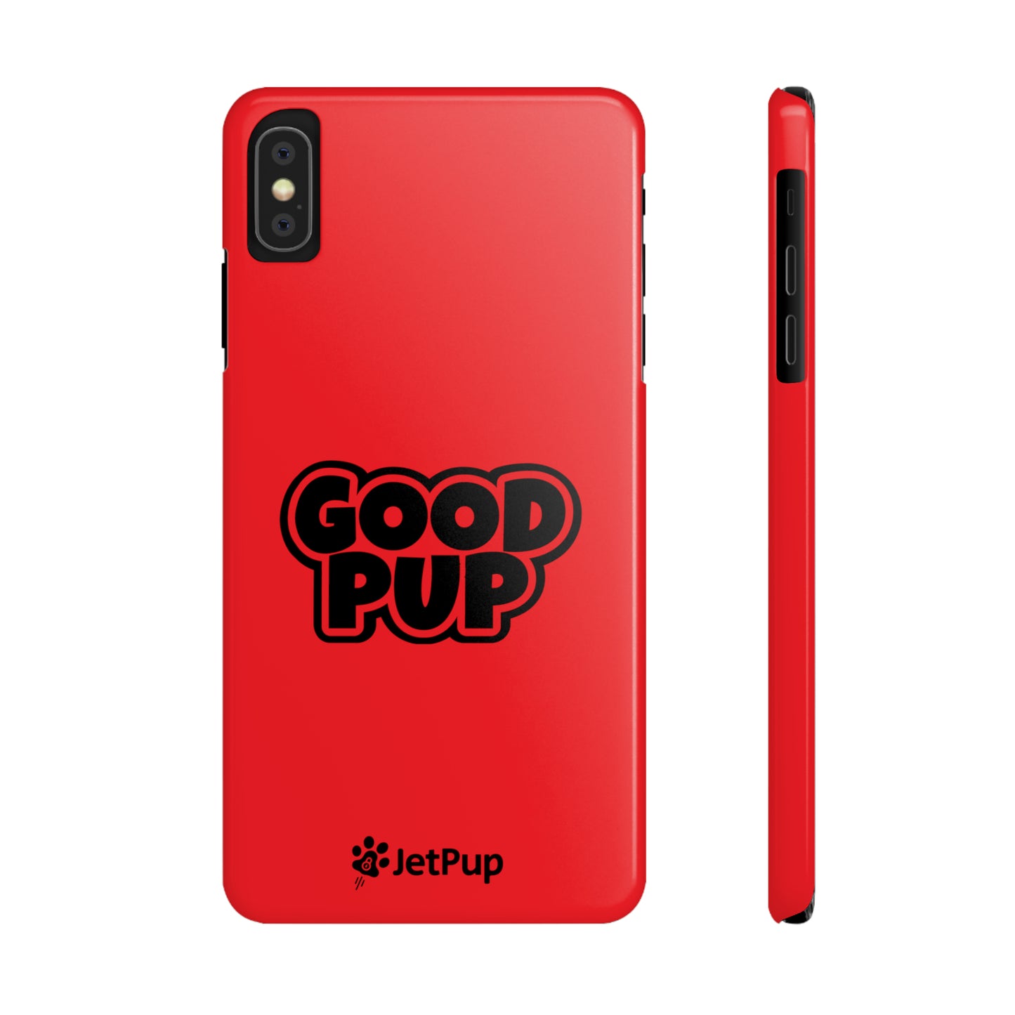 Good Pup Slim iPhone Cases - Red