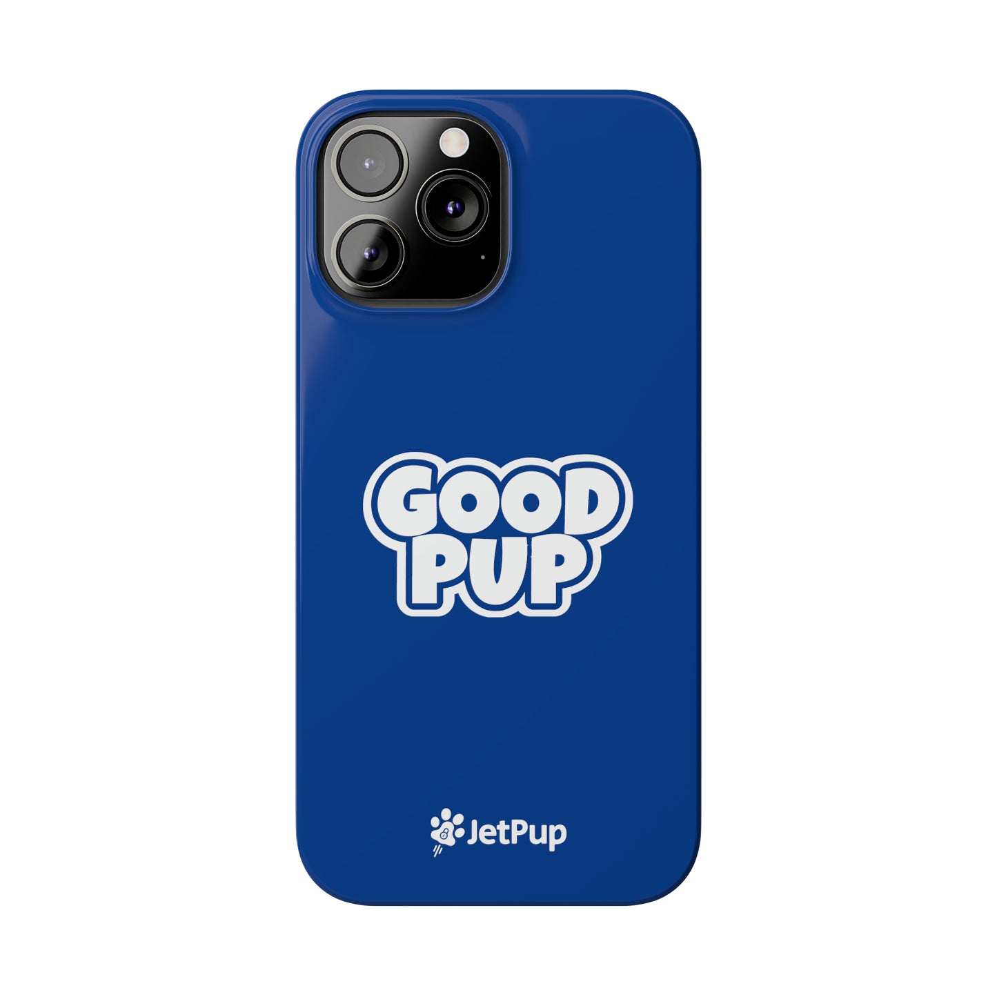 Good Pup Slim iPhone Cases - Blue