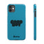 Good Boy Slim iPhone Cases - Turquoise